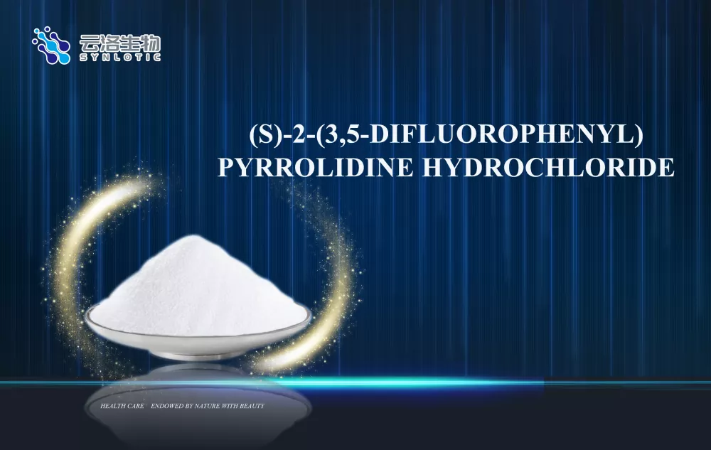 (S) -2- (3,5-difluorofenyl) pyrrolidin hydrochlorid
